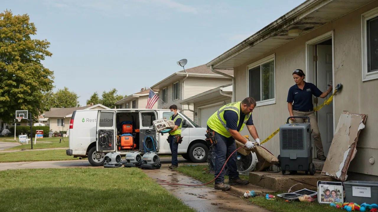 Water Damage Restoration in Rock, KS near me